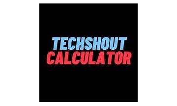 Techshout Calculator for Android - Download the APK from Habererciyes